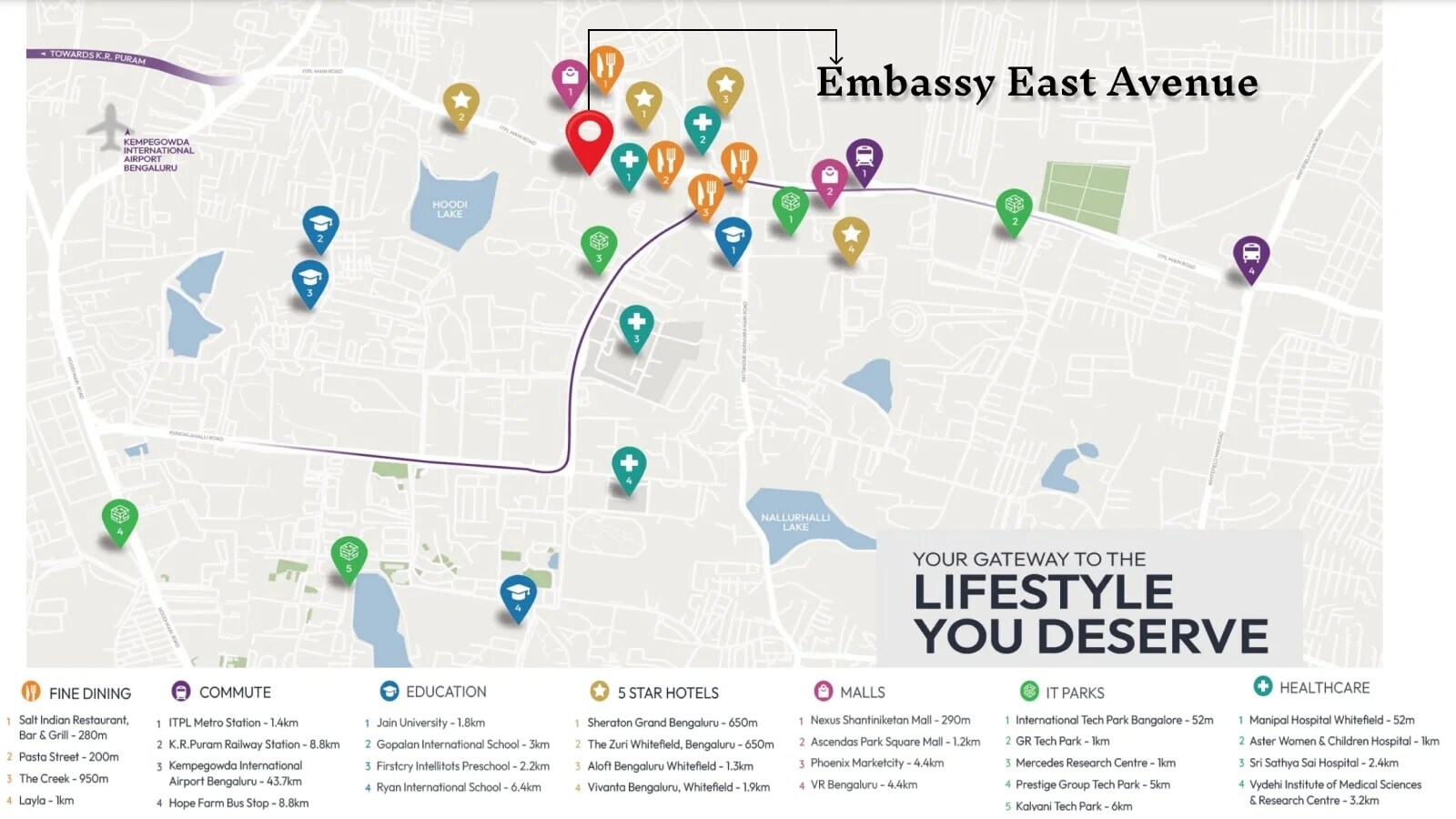 Embassy East Avenue Location Image
