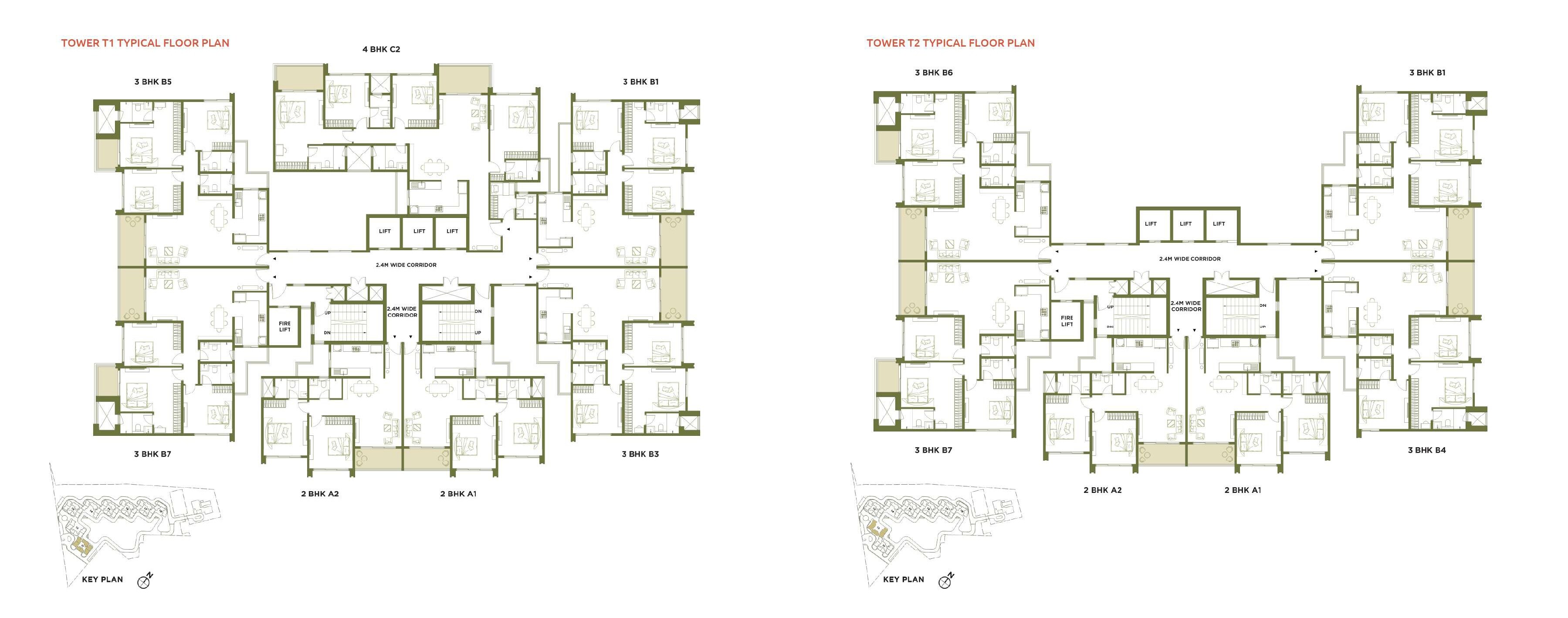 Embassy Greenshore Floor Plans
