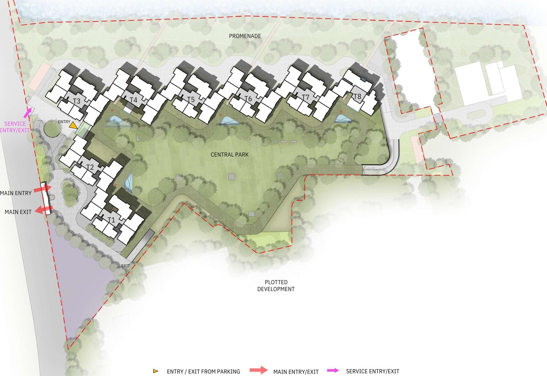 Embassy Greenshore Master Plan Image