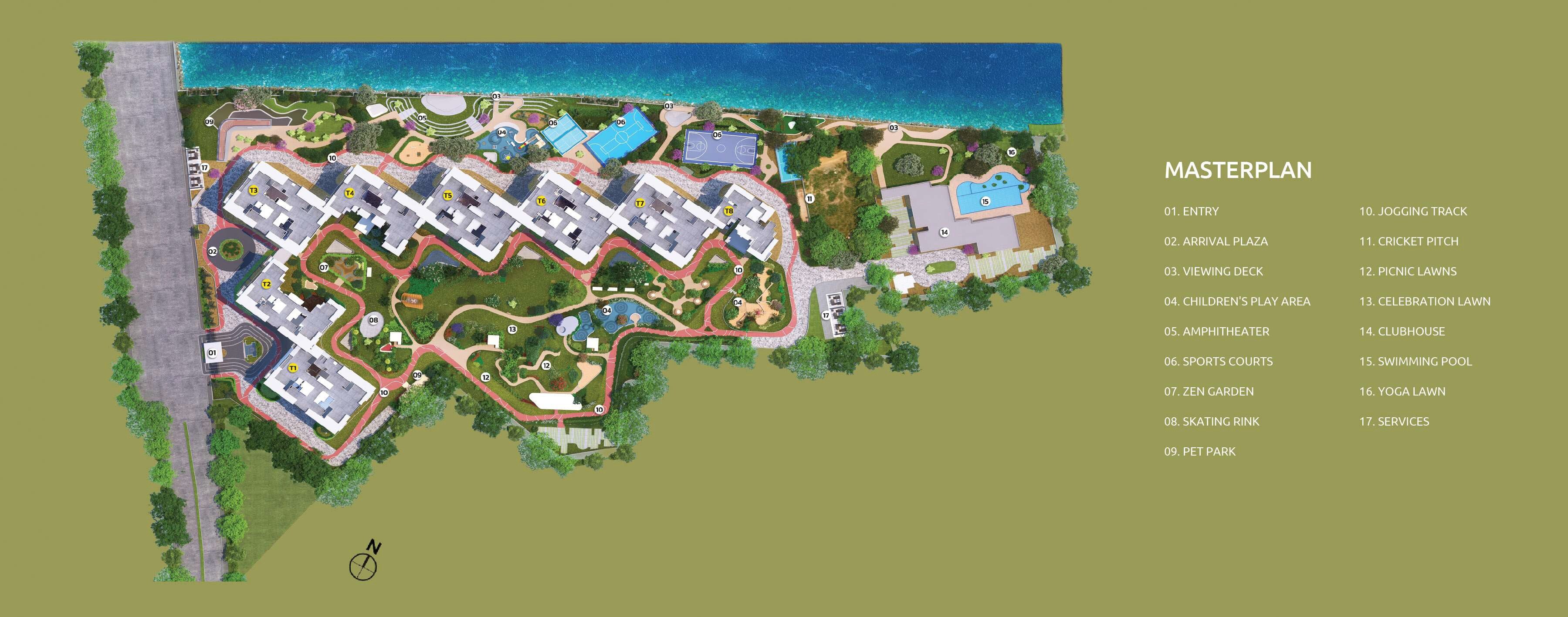 Embassy Greenshore Master Plan Image