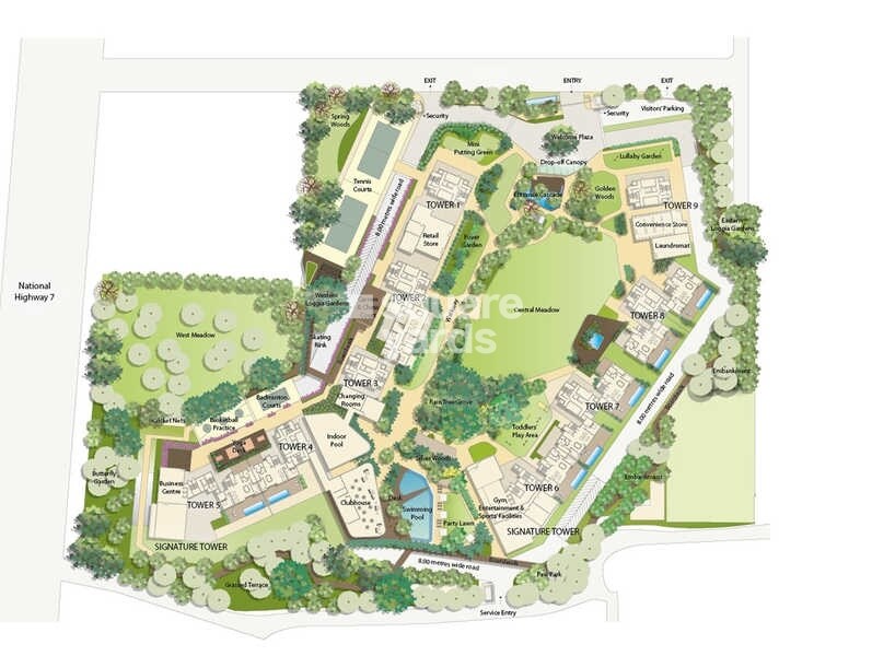 Embassy Lake Terrace Master Plan Image