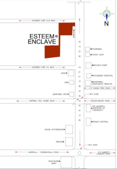 Esteem Enclave Location Image