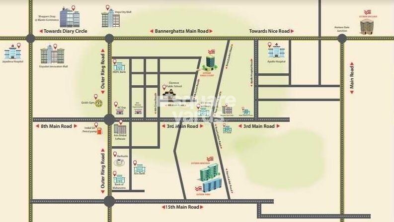 Esteem Kings Court Location Image