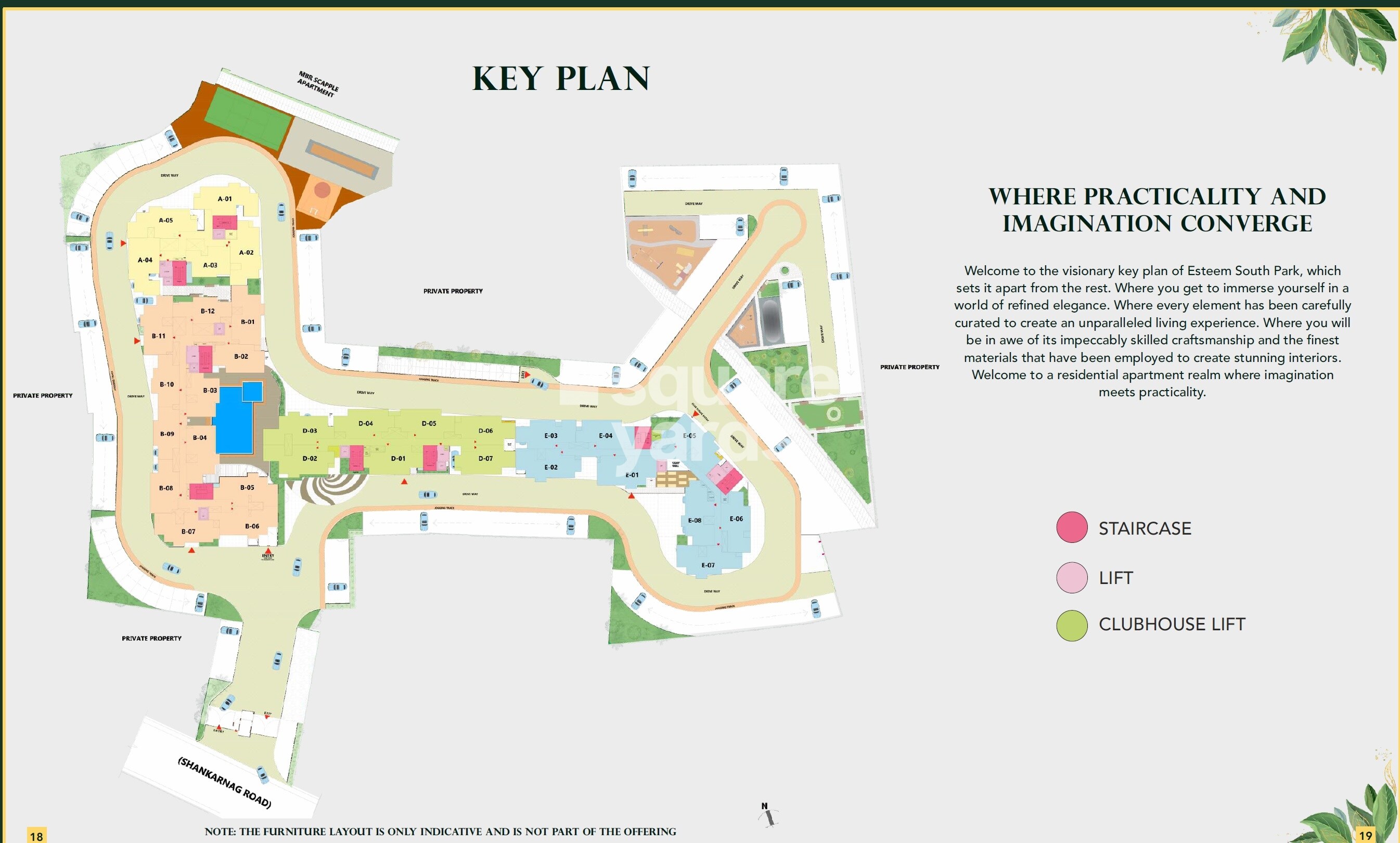 Esteem South Park Floor Plans 1