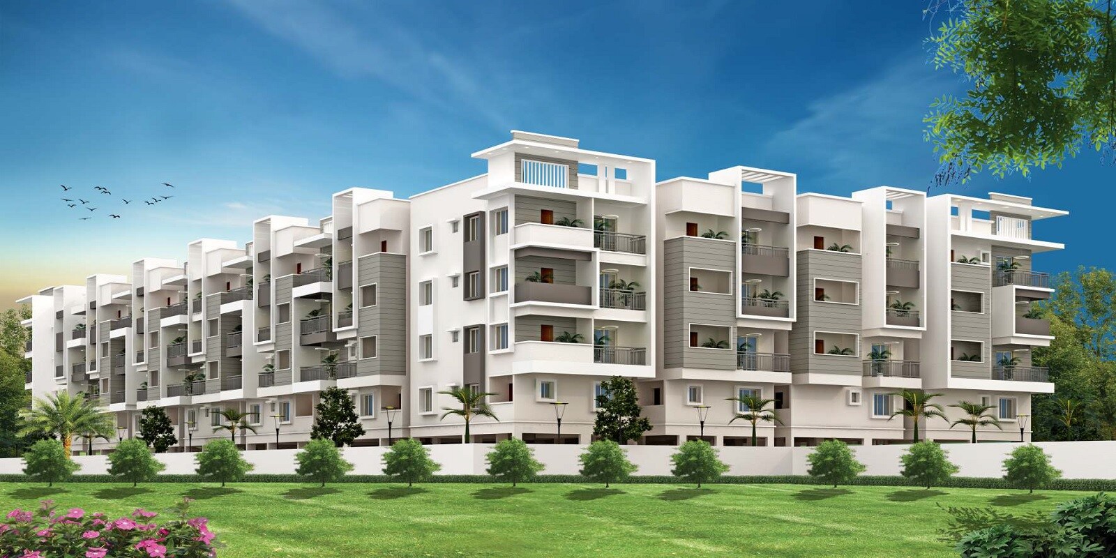 Eustoma Serenity Gardens residential project in Nagondanhalli