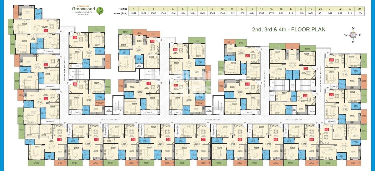Evershine Greenwoods Floor Plans 2