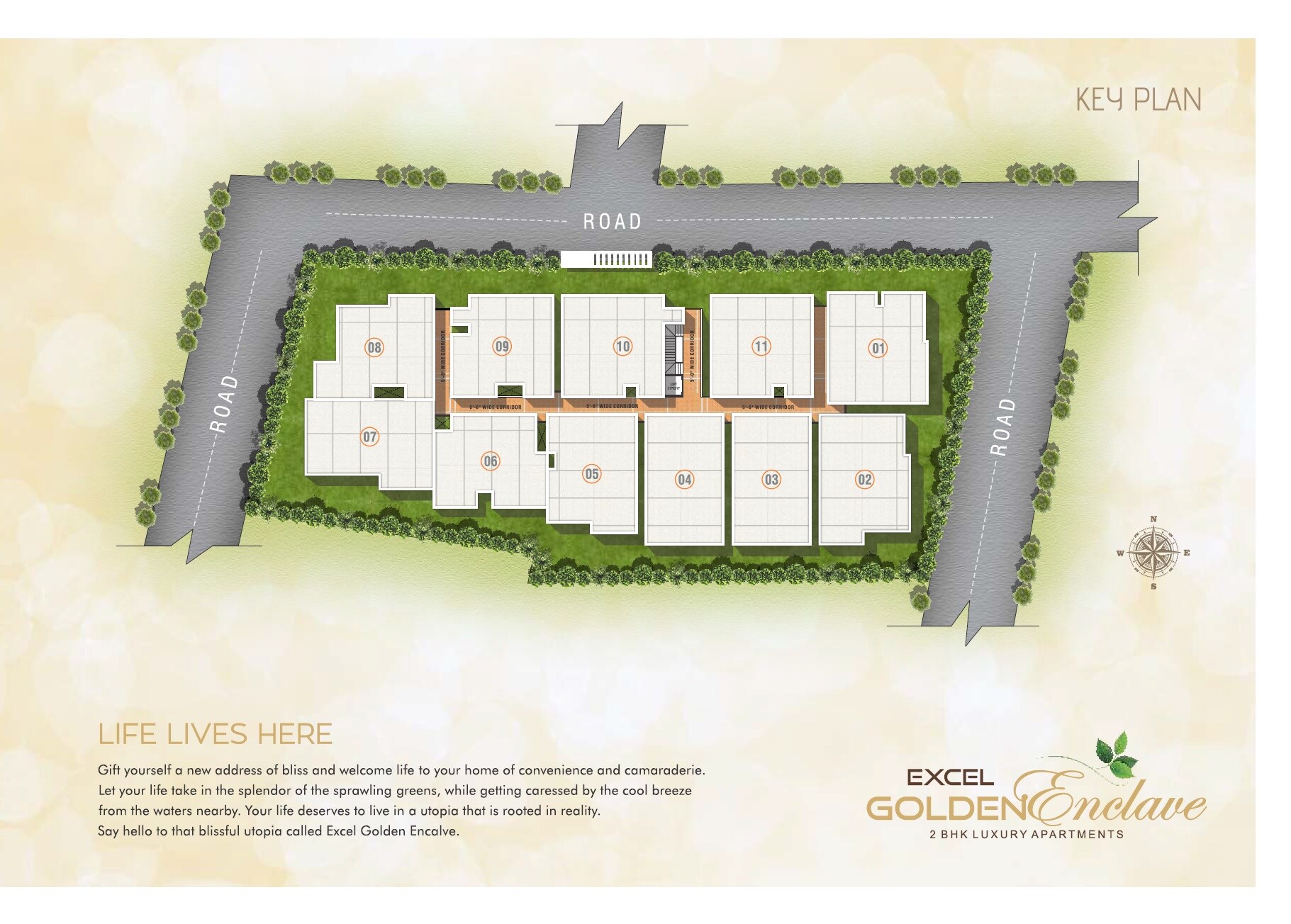 Excel Golden Enclave Master Plan 1