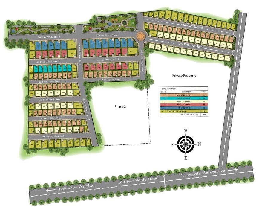 Excel Nakshatra Township Master Plan 1