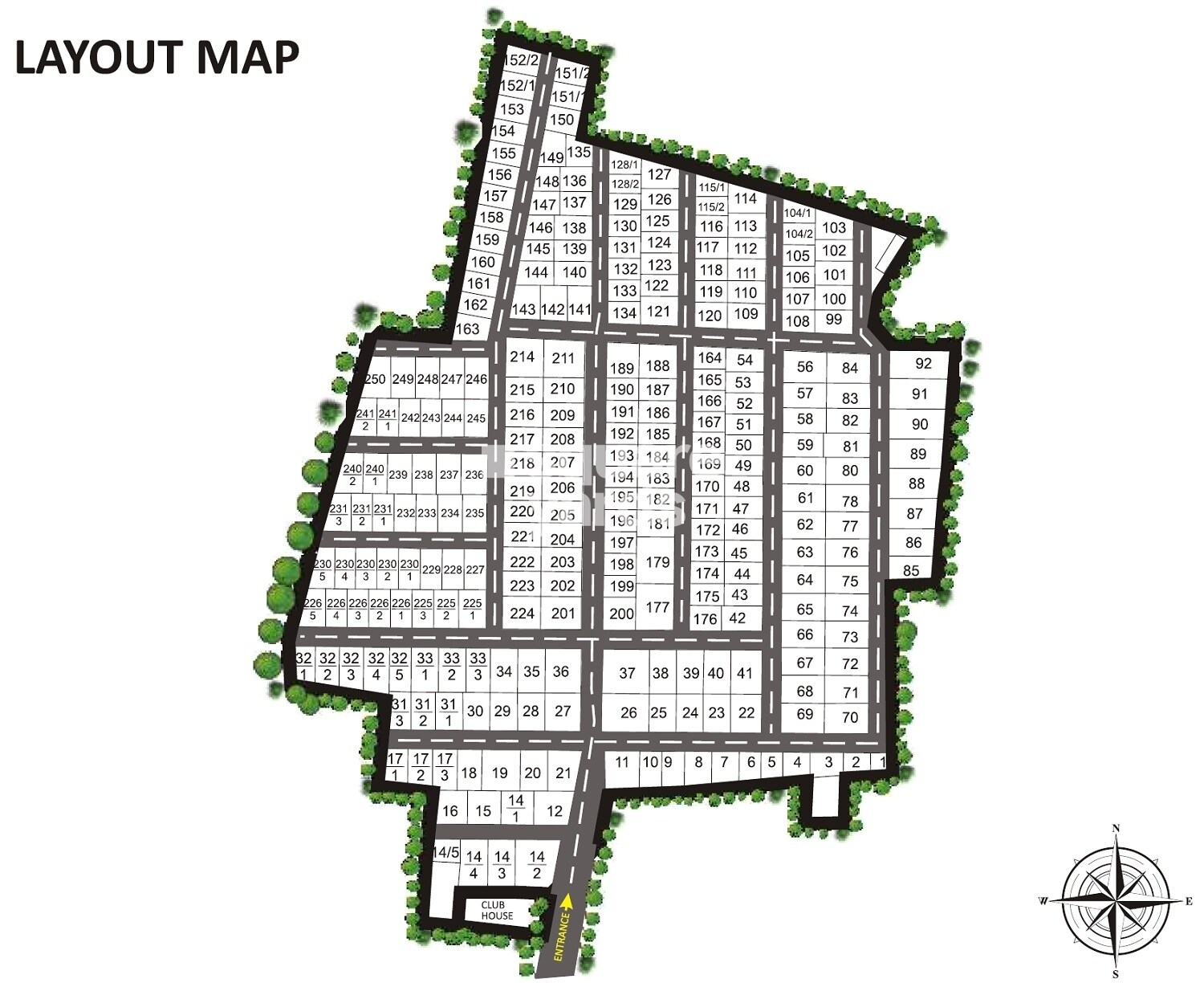Ferns Residency Master Plan Image