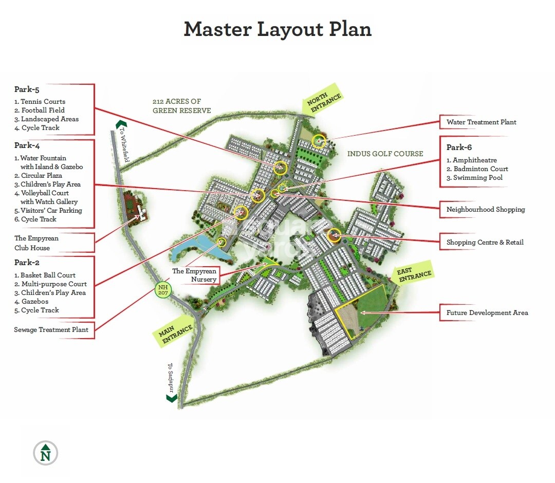 Fire Luxur The Empyrean Phase 1 Master Plan 1