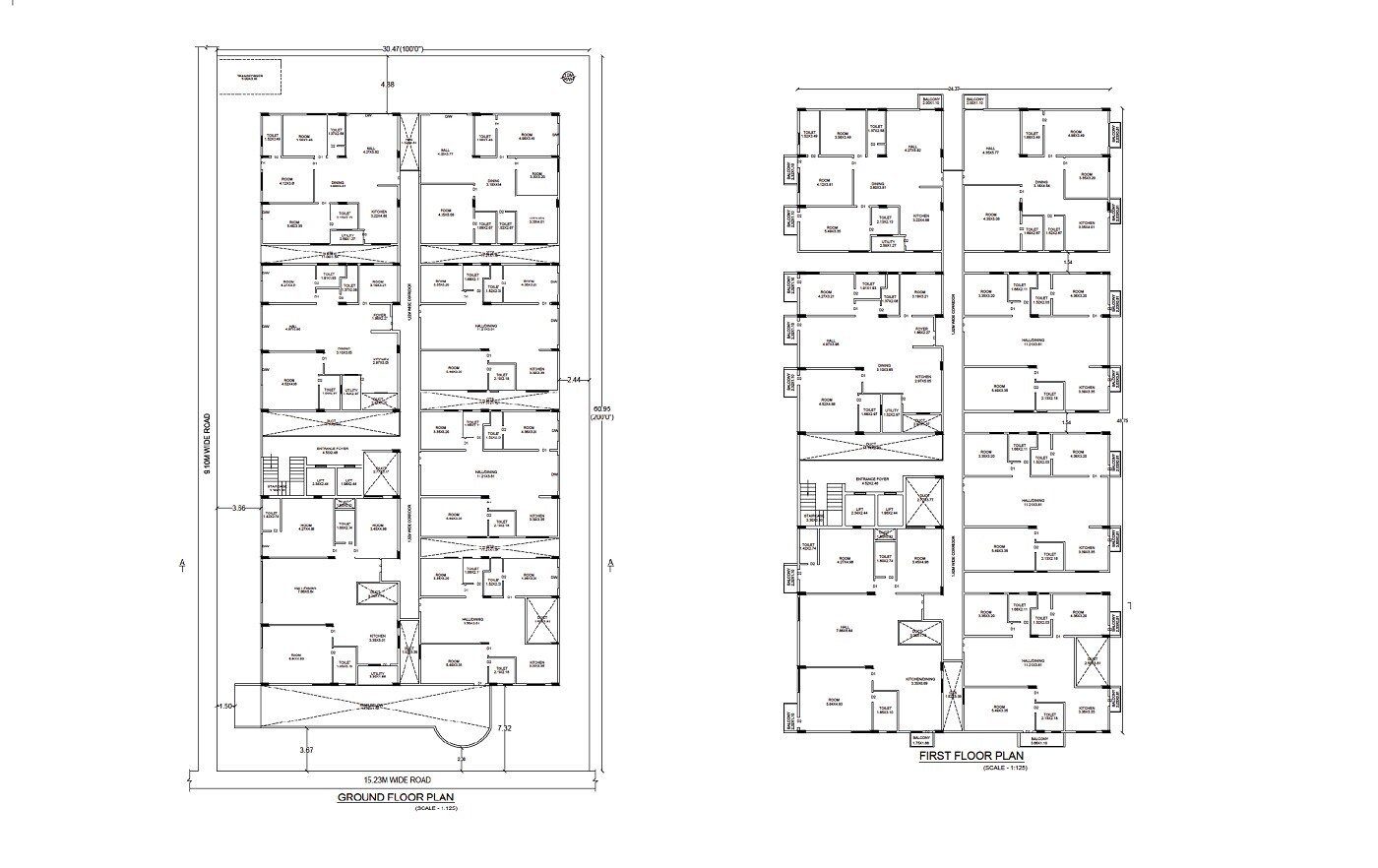 First The Abode Floor Plans