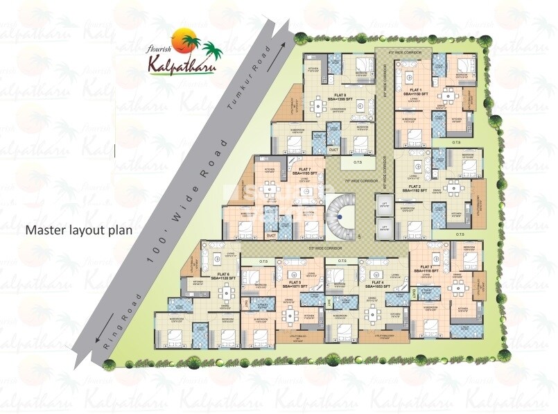 Flourish Kalpatharu Master Plan 1