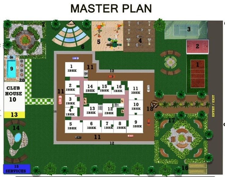 Fourwalls Avenue Master Plan 1