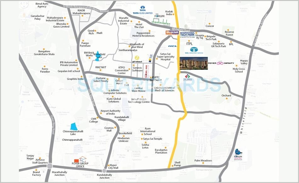 Foyer Infinity Location Image