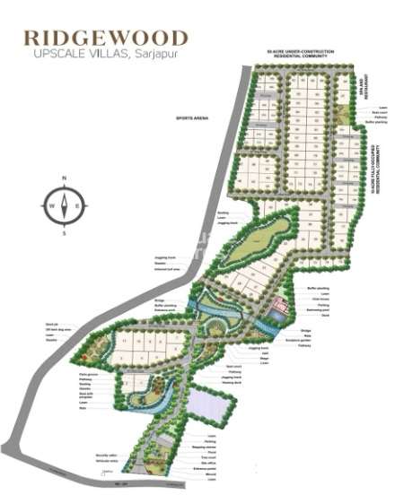 frontier ridgewood villa project master plan image1