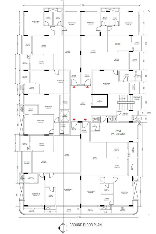 G Corp The Arbour Residences Floor Plans