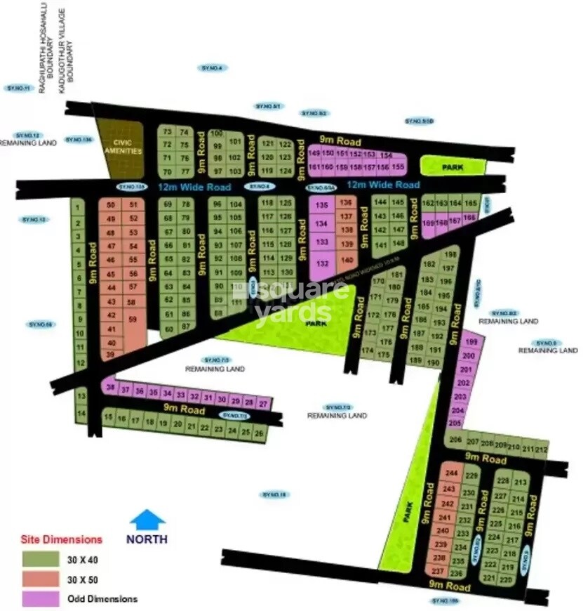 Galaxy Sun City Master Plan Image
