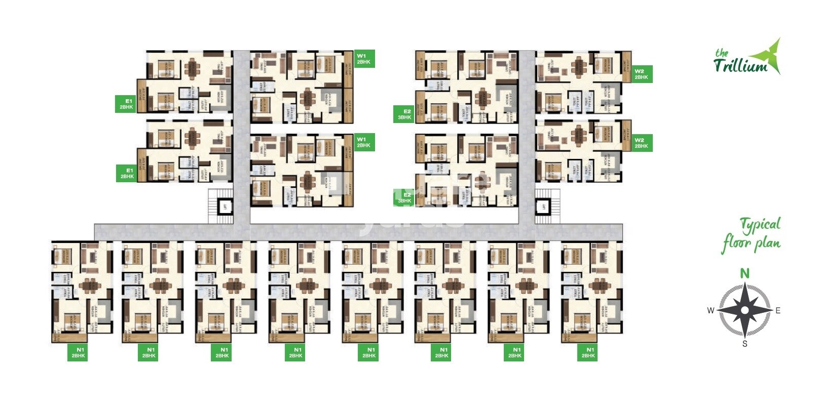 Galaxy The Trillium Floor Plans