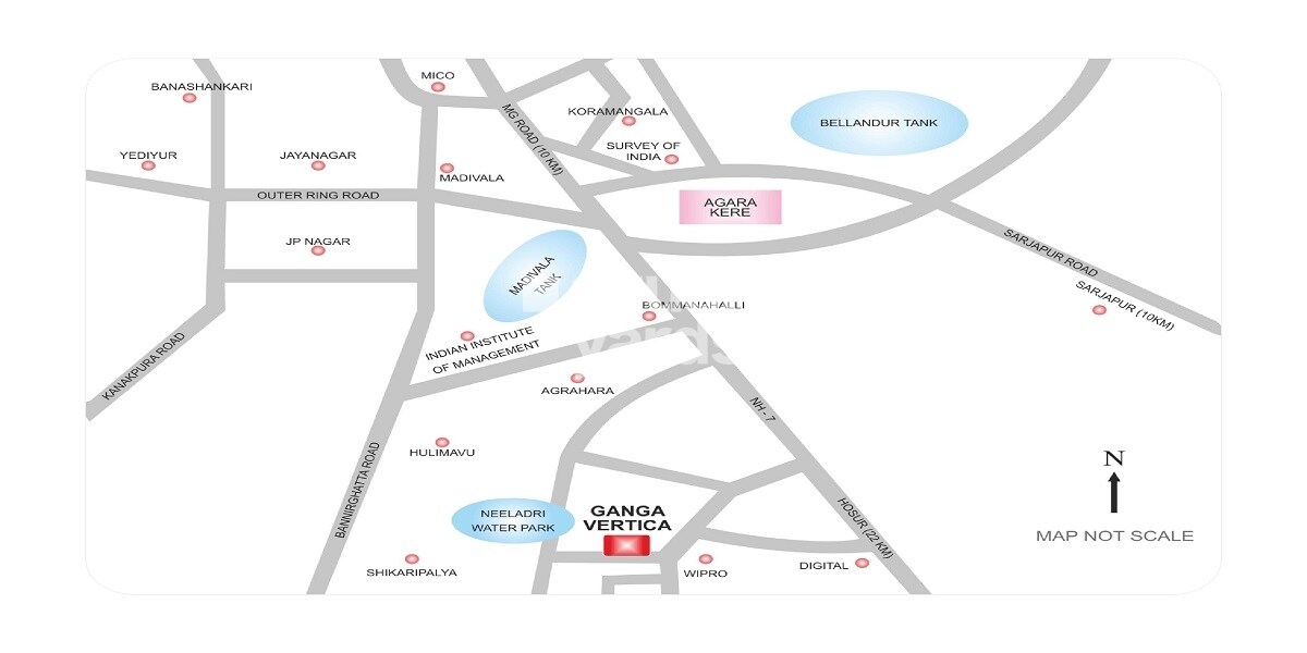 Ganga Vertica Location Image