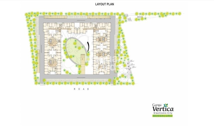 Ganga Vertica Master Plan Image
