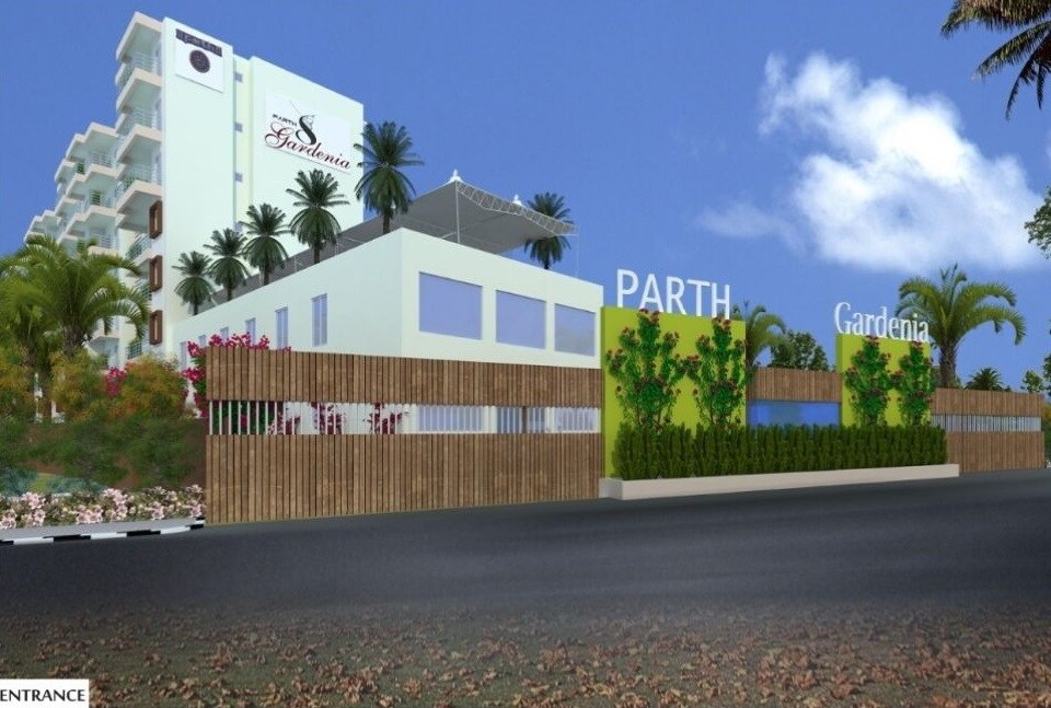 gardenia residences by parth group project entrance view1 1111