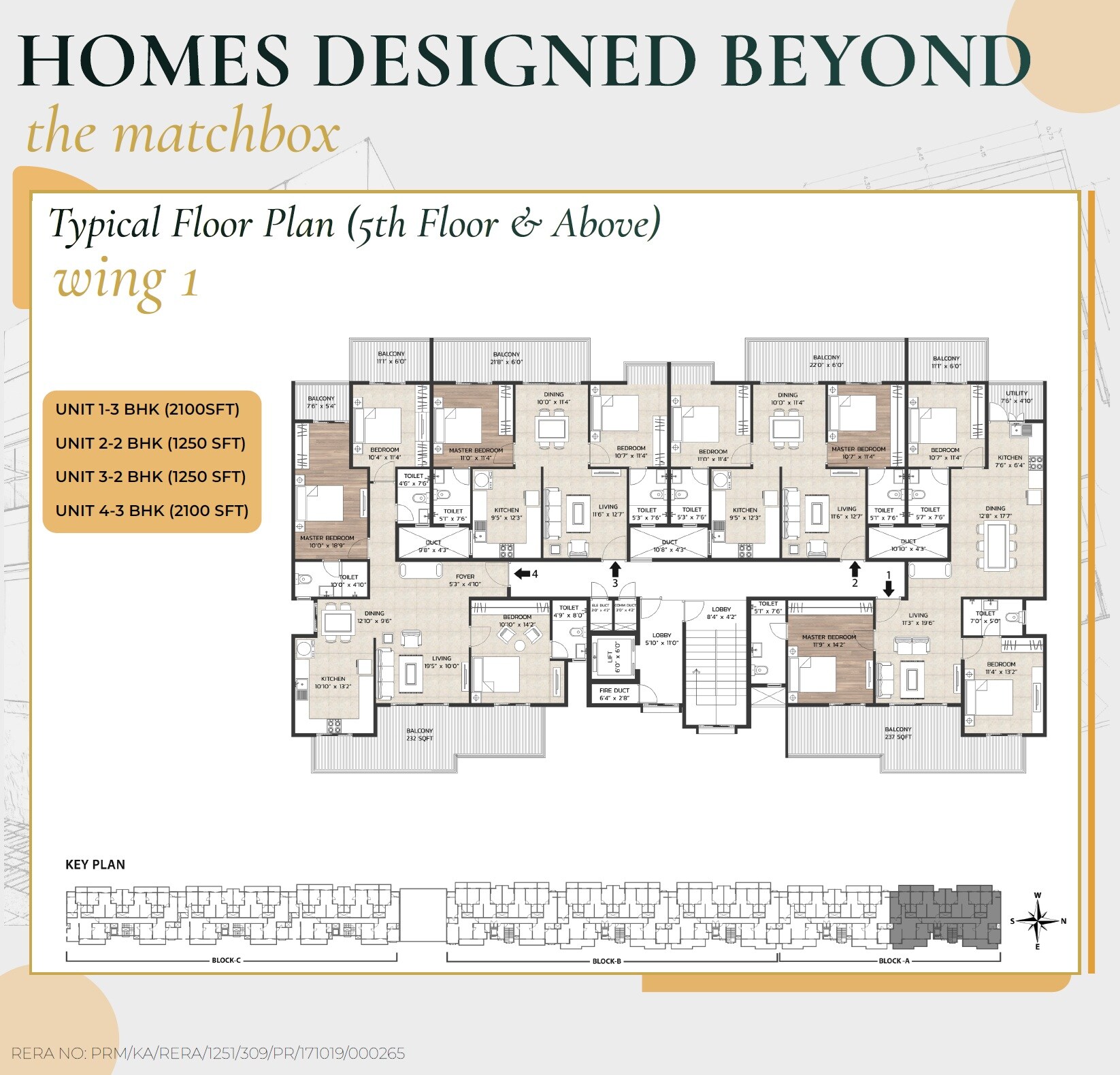 gardenia residences by parth group project floor plans1 3060