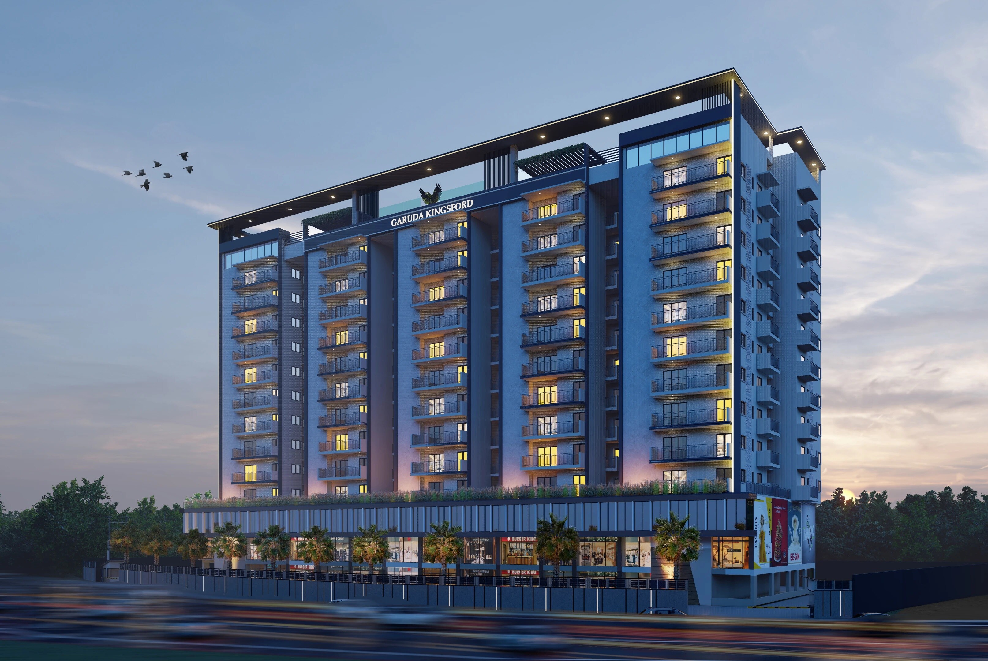 Garuda Kingsford Apartment Exteriors