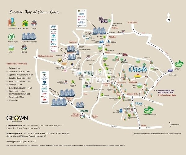 Geown Oasis Phase 2 Location Image