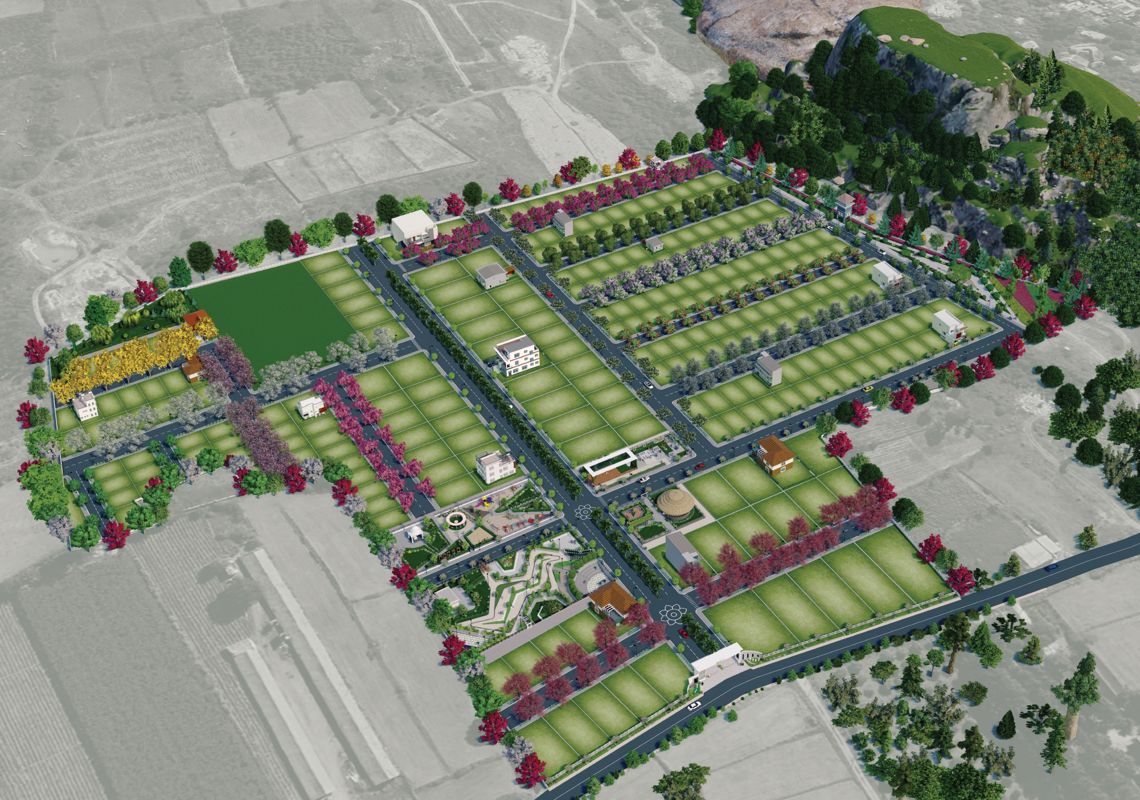 GK Hill View Plot Images