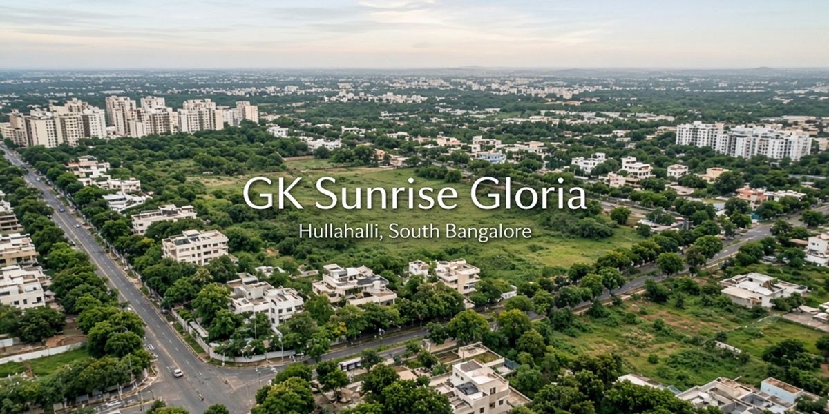 GK Sunrise Gloria residential project in Hullahalli