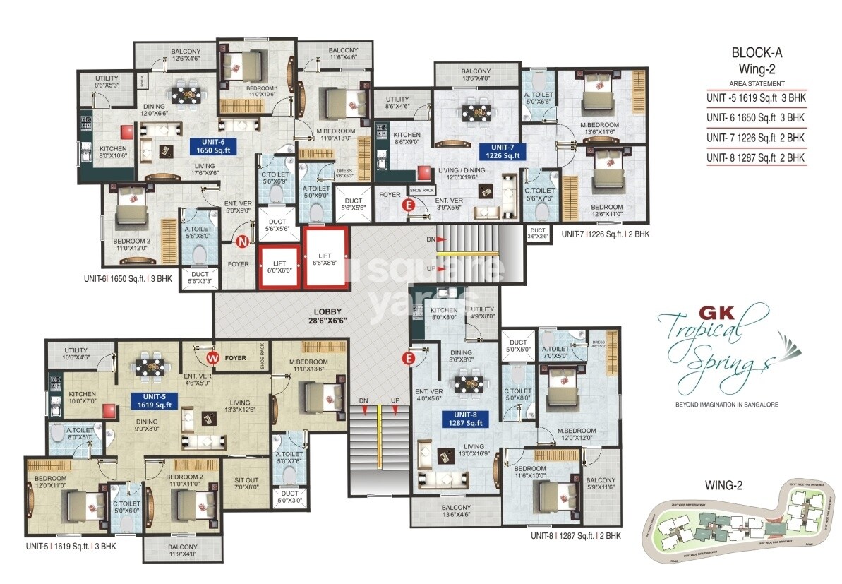 GK Tropical Springs Floor Plans