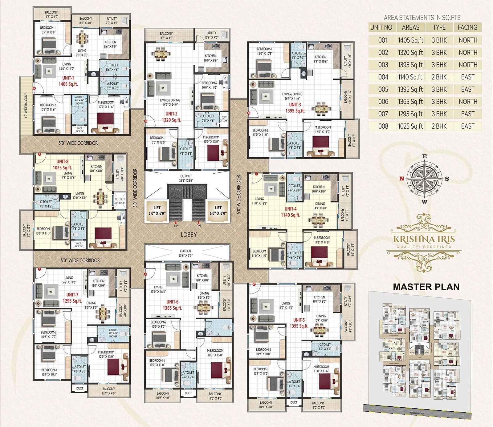 GKR Krishna Iris Floor Plans
