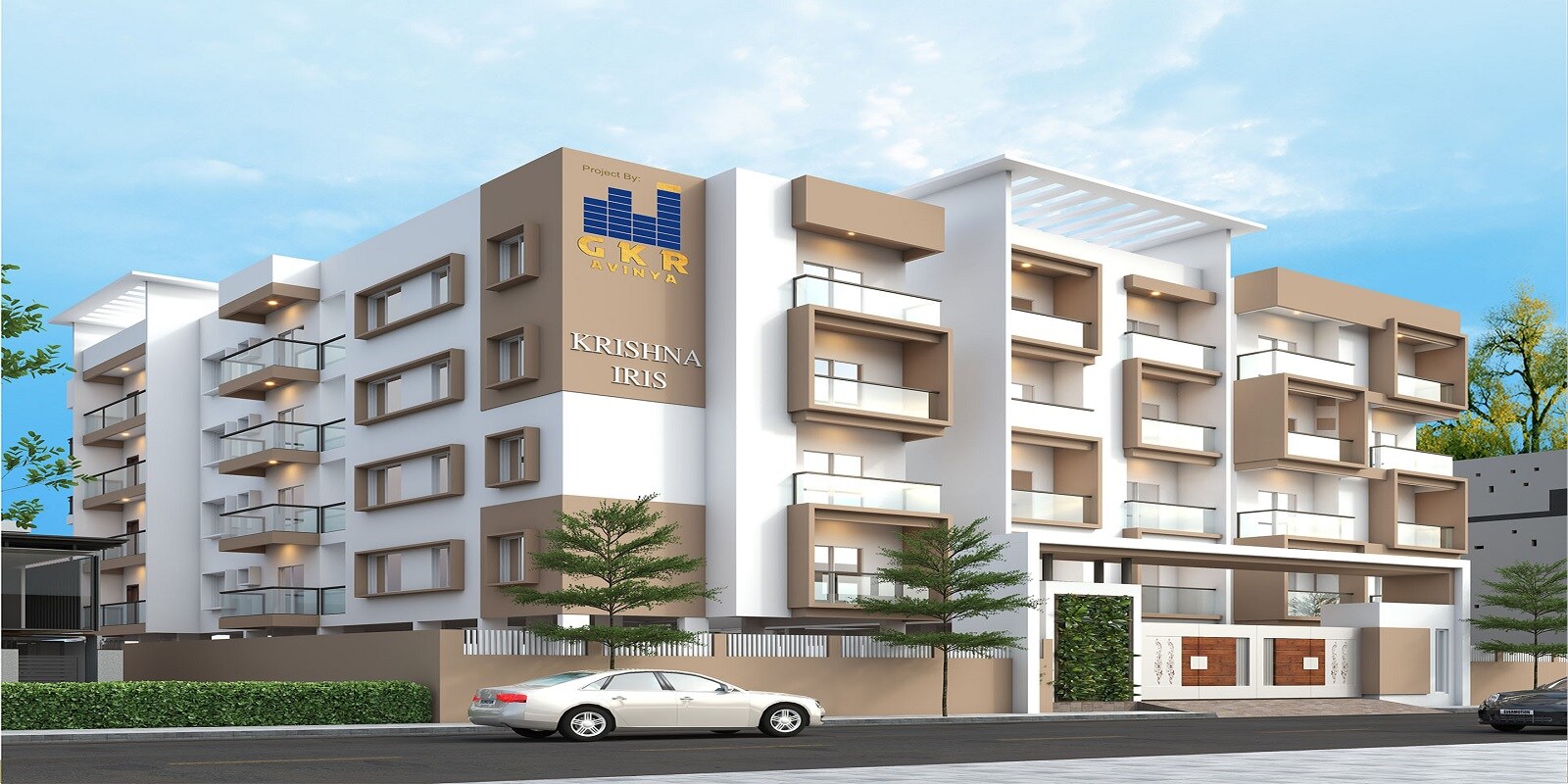 GKR Krishna Iris residential project in Attur Layout