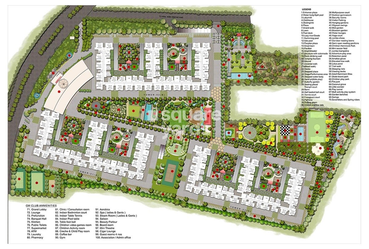 GM Global Techies Town Tower C Master Plan Image