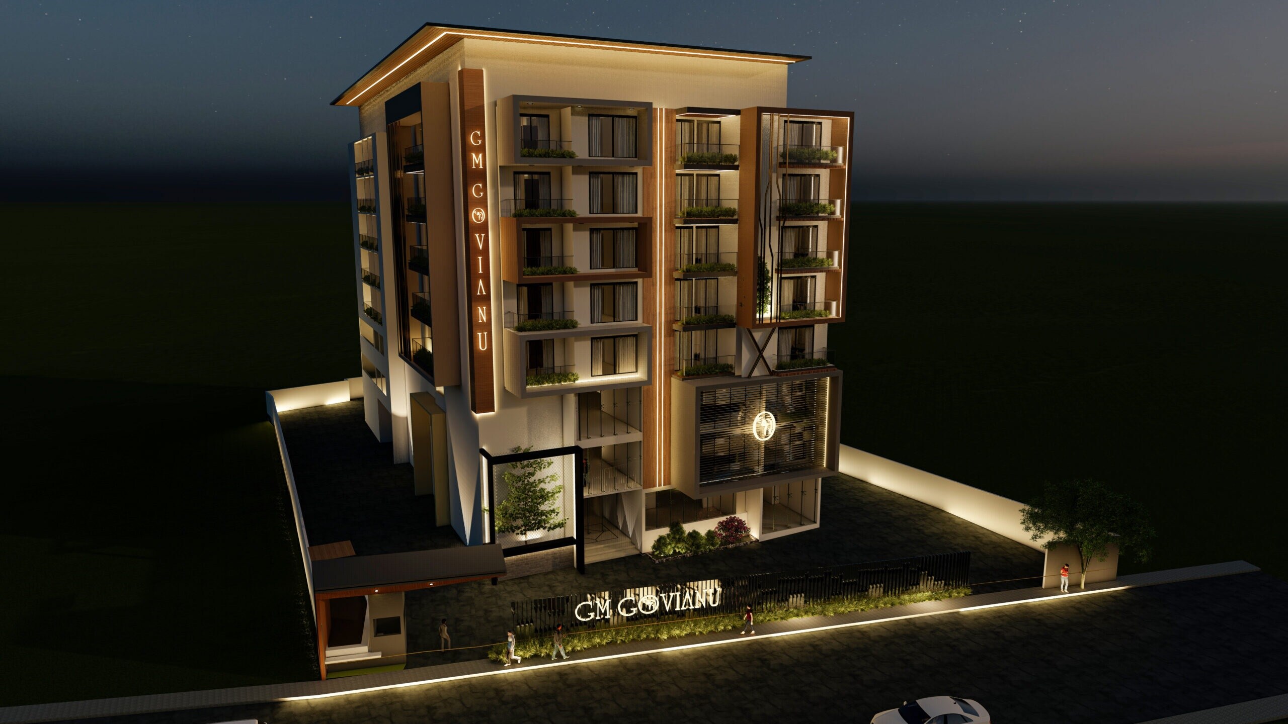 GM Govianu Apartment Exteriors