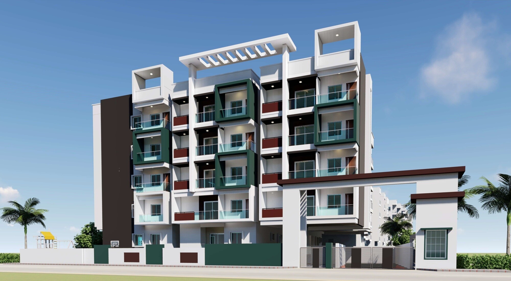 GM Kamadhenu Heights Apartment Exteriors 1