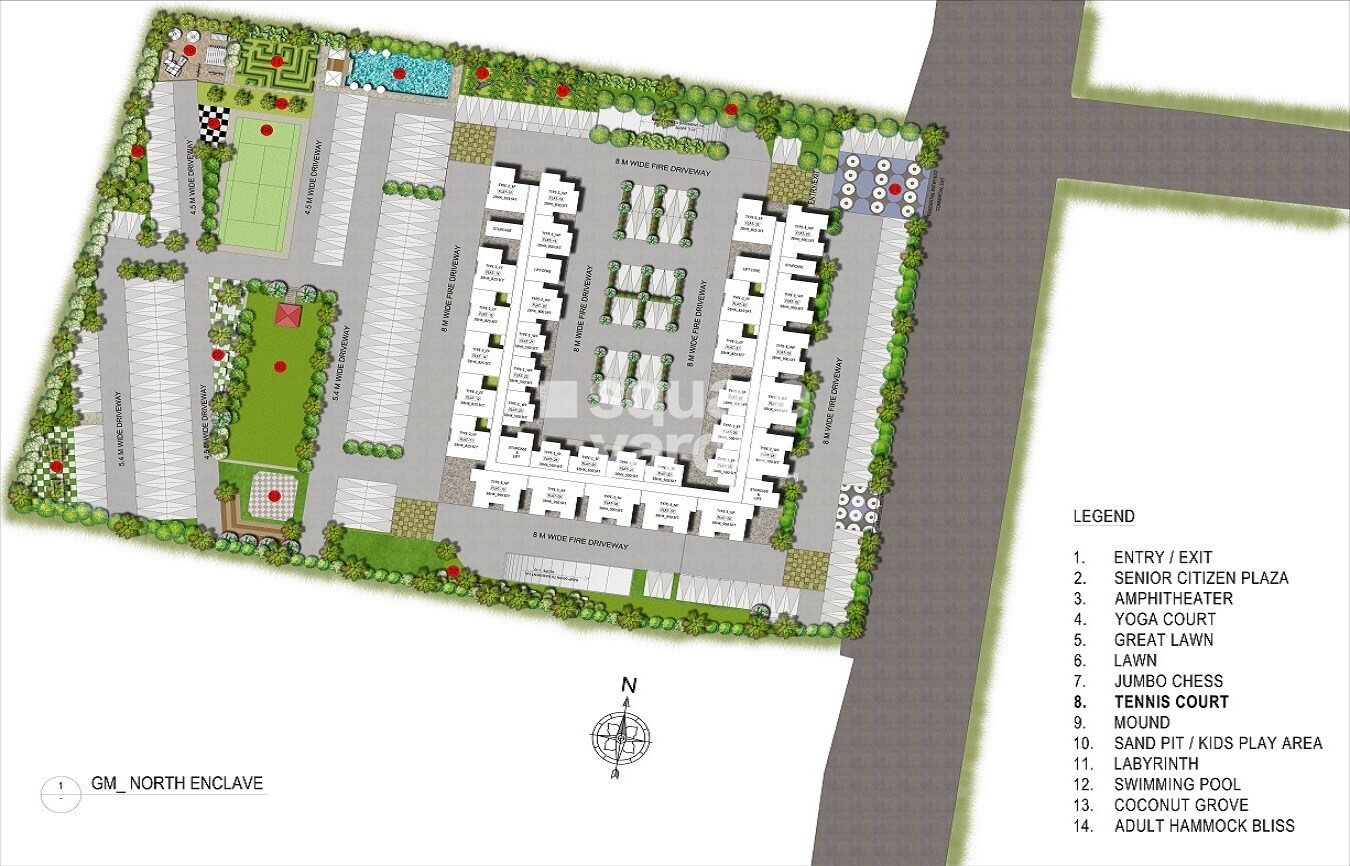 GM North Enclave Master Plan 1