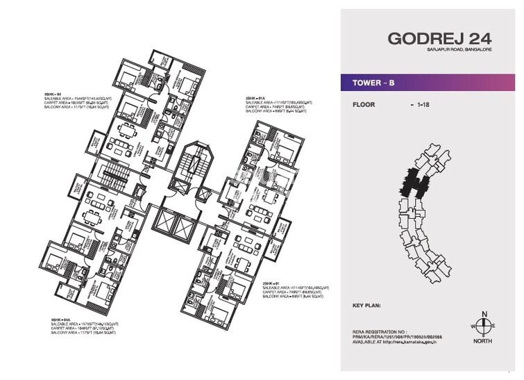 Godrej 24 Sarjapur Floor Plans 2