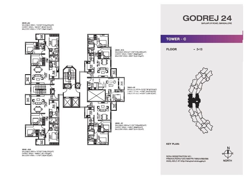 Godrej 24 Sarjapur Floor Plans 3
