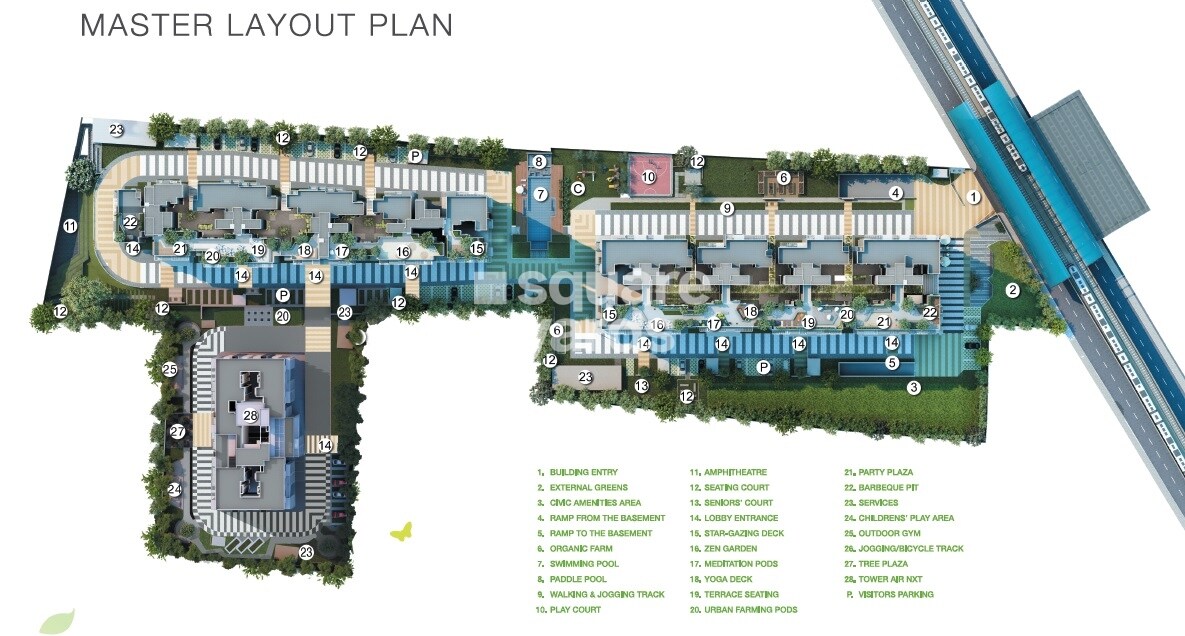 Godrej Air NXT Master Plan Image