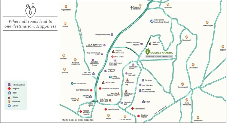 Godrej Ananda Location Image