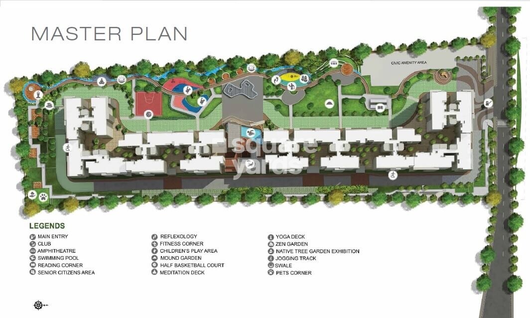 Godrej Aqua Master Plan Image