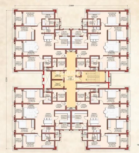 Godrej Athena Floor Plans