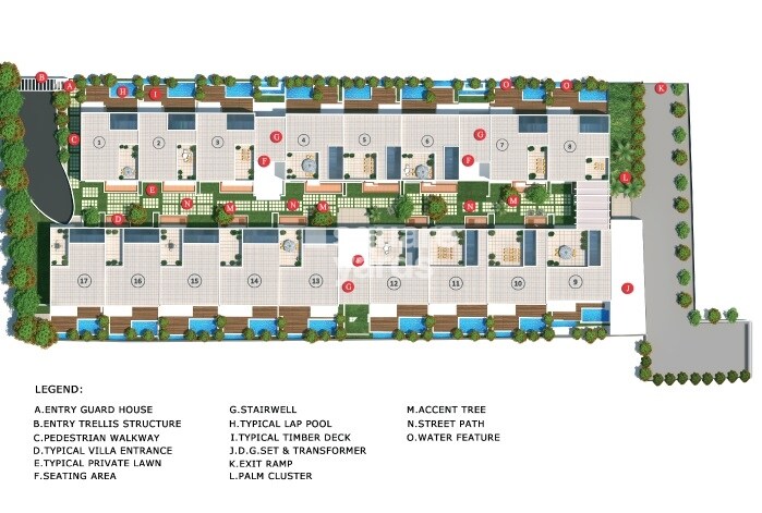 Godrej Crest Master Plan 1