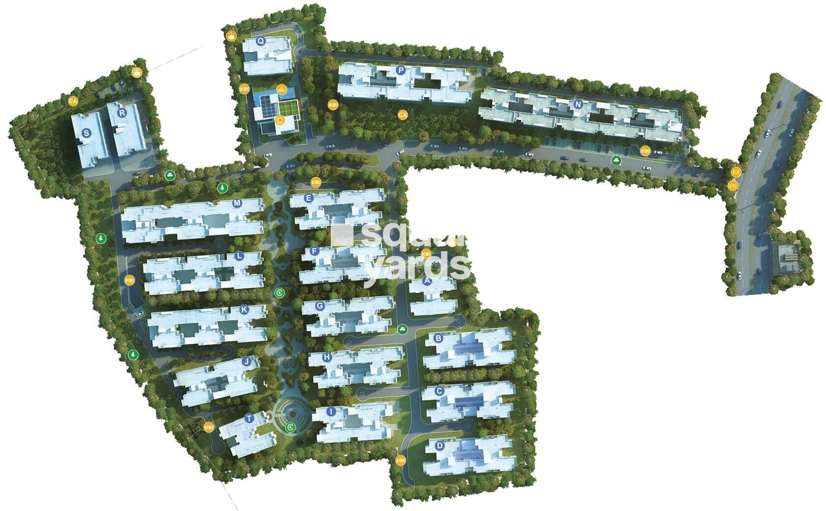 Godrej E City Master Plan Image