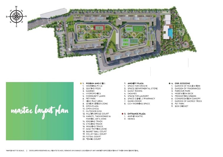 Godrej Elevate Master Plan Image