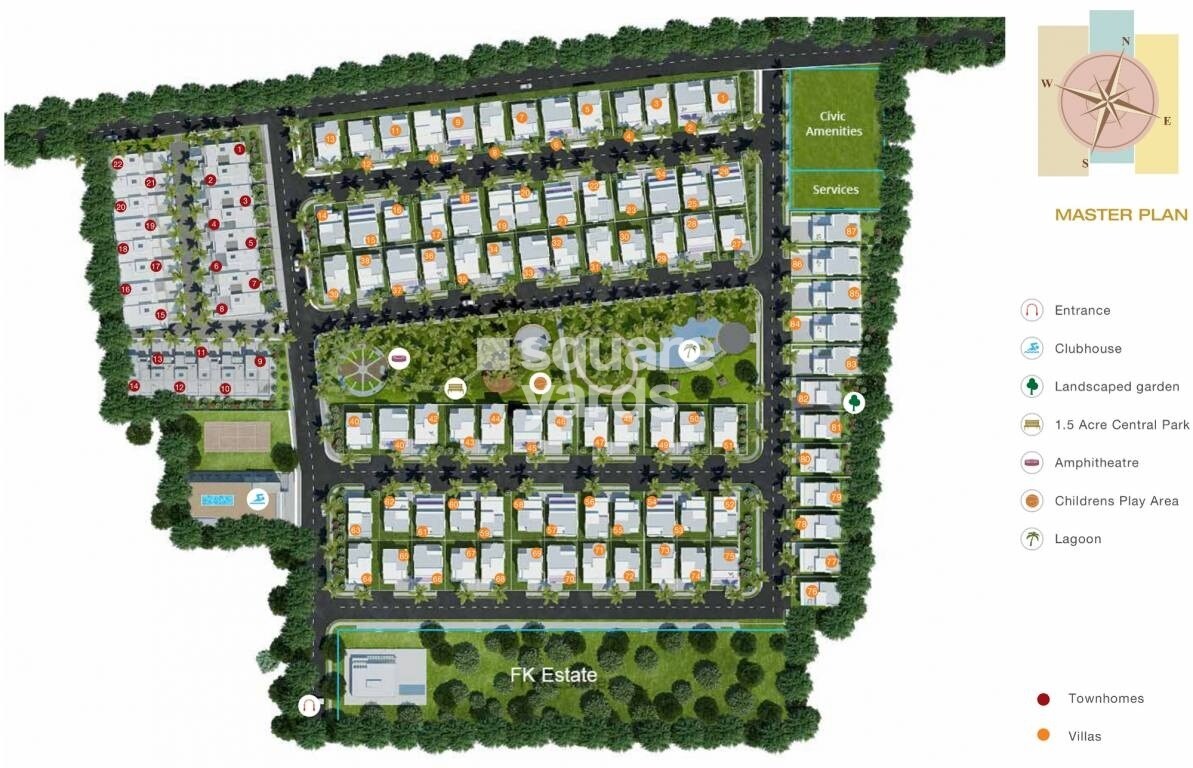 Godrej Elite Townhomes Master Plan 1