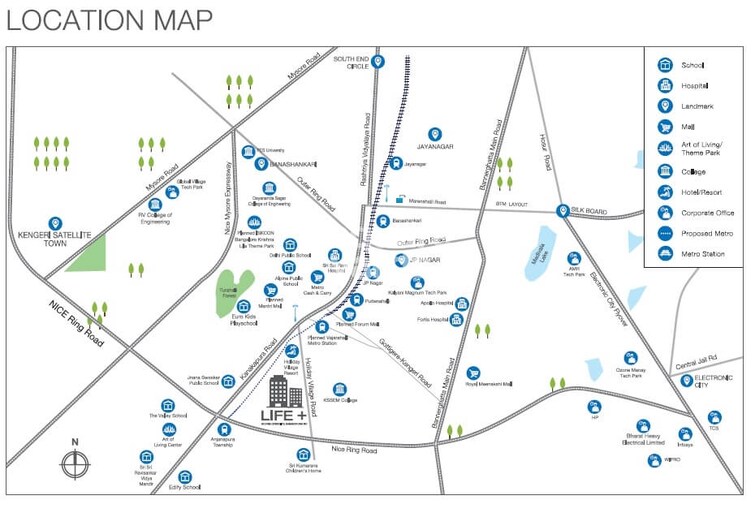 Godrej Eternity Life Plus Location Image