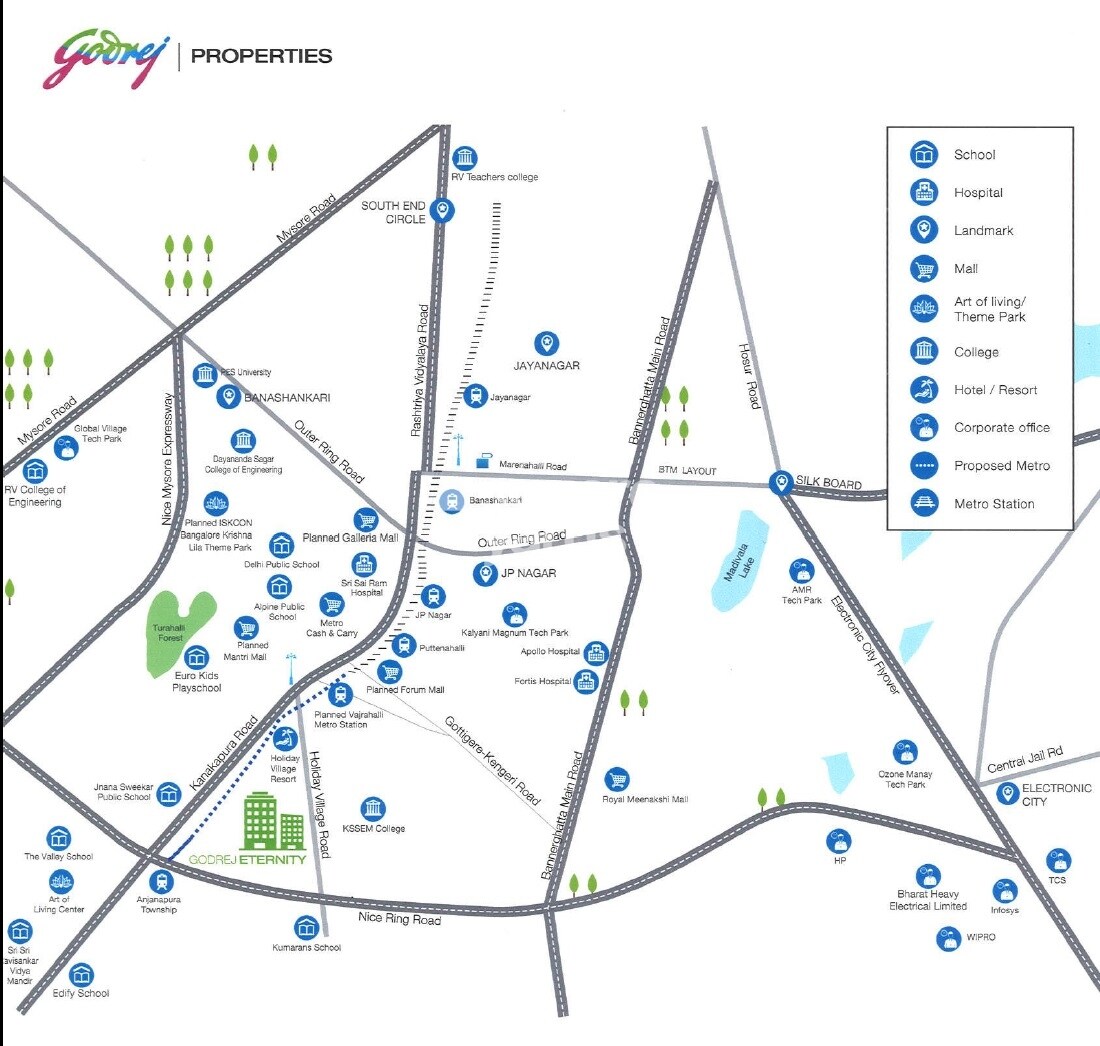 Godrej Eternity Location Image
