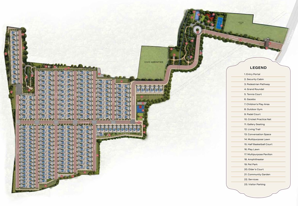 Godrej Florenne Master Plan Image